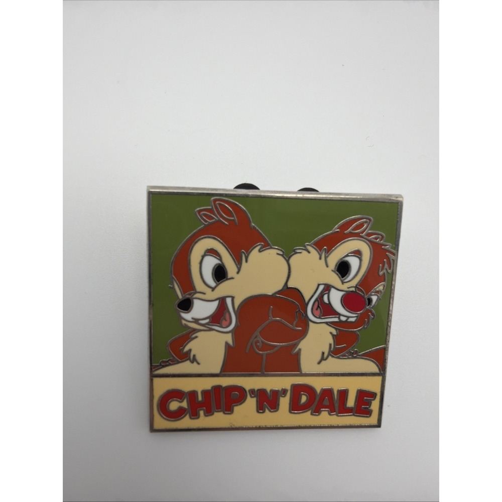 2012 Disney Parks Official Pin Chip n Dale 1.5" Width